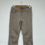 prAna  Tan High Rise Slim Fit Womens Jeans Size Womens 4 Gorpcore Hiking Casual Photo 3