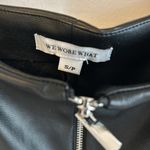 We Wore What  Vegan Leather Romper Photo 5