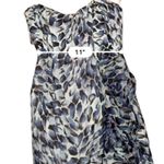 Katie May RTR Baby Cakes Off White & Blue Printed Strapless Maxi Dress Sz S Photo 13