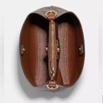 Coach  Brown Crossbody Bag with Rainbow Design Photo 7