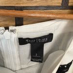 White House | Black Market  White And Black Crochet Dress Size 2‎ Photo 7