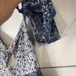 Abercrombie & Fitch  WOMENS BLUE FLORAL TIERED MAXI DRESS NEW SMALL TALL Photo 3