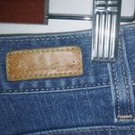 Eddie Bauer  8R 30x22 Dark Wash Crop Jeans Photo 6