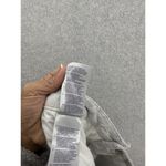 NYDJ  Women’s Shorts Chino Linen Blend Plus Size 20W Micro Striped White Pockets Photo 2