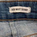 William Rast  High Waist Skinny Distressed Denim Blue Jeans Womens Size 27 Photo 2