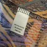 Cato  Purple and Orange Asymmetrical Sleeveless Top Size :M Photo 5