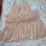 Aerie  Maxi Dress Peach / Plum Color size Medium Beachy Dress Photo 2