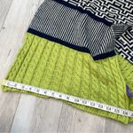 Colorful Knit Scarf Arm Warmers womens Green Blue (one size) bright fun winter Photo 5