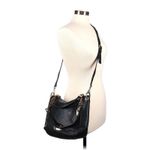 Michael Kors  Brooke Black Leather Medium Shoulder Tote Bag Photo 1