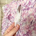 Love Shack Fancy Natasha Mini Dress, Purple Iris Photo 4