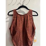 Kona Sol  One Piece Poke-A-Dot Swimsuit Woman’s Size 17 NEW Photo 2