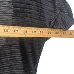 Jordan Taylor Jordan Taylor Women's Size Large Black Mesh Swimming Suit Cover Up Photo 7