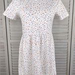 Ivy and Main Cottage Floral Babydoll Mini Dress Pale Blue/Multi-Medium Photo 0