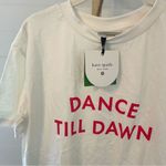 Kate Spade  New York Target Short Sleeve T-Shirt Cream‎ Medium Photo 1