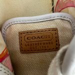 Coach (6.5) Elen Womens Cream Sneakers Shoes Well Worn Y2K Photo 8