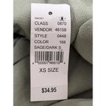 PacSun NWT Kendall & Kylie Green One Shoulder Spaghetti Strap Mini Dress Size XS Photo 6