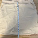 ACEGOLFS High Waist Skort UPF50+ Basic 19” Size XL NWT Tan Photo 8