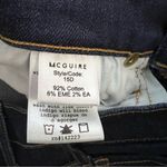 McGuire Denim Anthropologie McGuire Flare Dark Wash Raw Hem Jeans Size 24 Photo 6