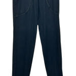 Elan  Boutique Jogger Pants S Black‎ Modal Blend Foldover Waist Lounge Leisure Photo 0