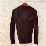 Old Navy vintage cardigan sweater for women, brown, button down, long sleeves, size s Photo 6