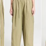 Moon River Women's Wide Leg Pants - Olive cargo spring NWT $140 M casual barrel Photo 1