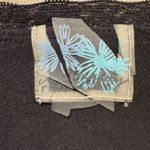 Free People  Intimately Black Boho Lace Trim Pleated Babydoll Slip Dress Top Sz S Photo 5