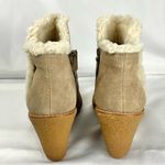 Cole Haan  Michelle Suede Wedge Ankle Boots Size 10.5 Waterproof Photo 4