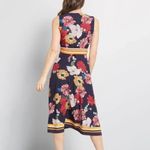 Modcloth x Liza Luxe Floral Wrap Midi Dress Size XS Photo 1