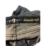7 For All Mankind Kimmie Crop Jeans Size 28 Stitched Back Pockets Photo 3