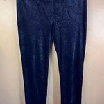 J.Jill PureJill Black Velveteen Velour Womens Dress Pants Size Large Work Witchy Black Photo 0