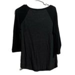 Maurice's  Black Graphic Blouse‎ Photo 1