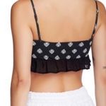 Revolve House Of Harlow 1960 Kassia Tie Front Printed Bralette Photo 2