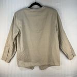 Karen Scott %100 Linen Vintage Blazer Women’s Size Small Classic Neutral Preppy Photo 5