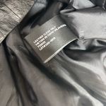 East 5th  Genuine Leather Y2K Vintage Black Zip Up Jacket Coat size XL Photo 6