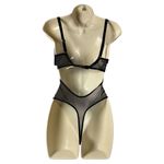 Gossard VIP Taboo Body Balcony Bodysuit Lace Sexy Sheer Lingerie 30DDD Black Size undefined Photo 3