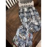 Hemant & Nandita Anthropologie XS Silk Skirt W/Embellished Cotton Bodice Photo 7