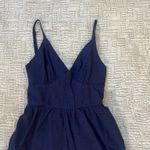 Women’s navy blue jumpsuit Photo 1