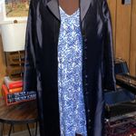 Milly  EUC Blue White Mosaic Dress, 6 Photo 9