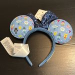 Disney  play in the park Navy Sequin Bow Ears Headband Photo 0