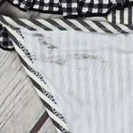 Aerie  Bikini Bottoms Striped Ruffle Gingham Trim Womens Size L Photo 7