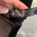 Anthropologie Anthropology Black Velvet Purse with Circle Faux Tortoise Handle/Shoulder Chain Photo 10