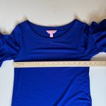 Lilly Pulitzer Lula Dress in Twilight Blue Sz XXS Ruffle Sleeve Preppy Vacation Photo 8