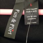 Fun & Flirt FINAL MARKDOWN Ladies' NWT  Sheer Sequined Top (L) Photo 4