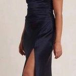 Bec & Bridge The Dreamer Asymmetric One Shoulder Maxi Dress in Ink Photo 5