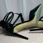 Steve Madden Gorgeous Black Shiny Strappy Women’s Sexy Pumps High Heels 8.5M Photo 6