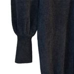 Exlura Women's Black Sweater Dress M Long Sleeve Bodycon High Neck Photo 2