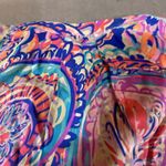Lilly Pulitzer Womens XS Top Bright Drop Me a Lime Snaps Paisley Summer Beachy Photo 3