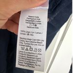 J.Crew Baird McNutt Irish Linen Women's Navy Long Sleeve Button Up, Size S, EUC Photo 5