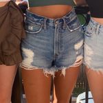 Abercrombie & Fitch Abercrombie Ultra High Rise Denim Shorts Photo 1