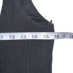 Burberry Brit Silk Linen Blend Sleeveless Black Pleated Dress US 8 Photo 4